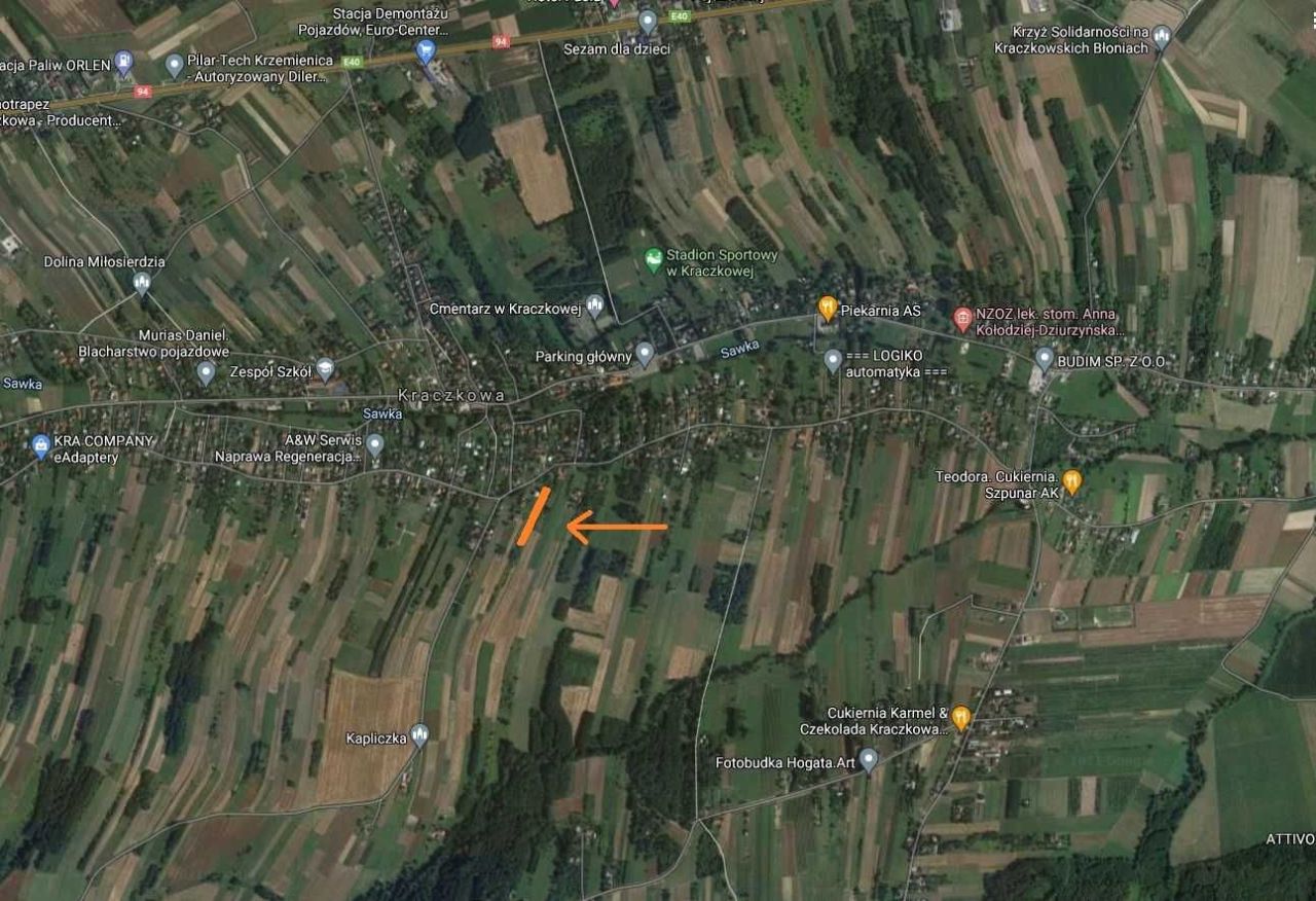 Działka rolna Kraczkowa. Zdjęcie 2