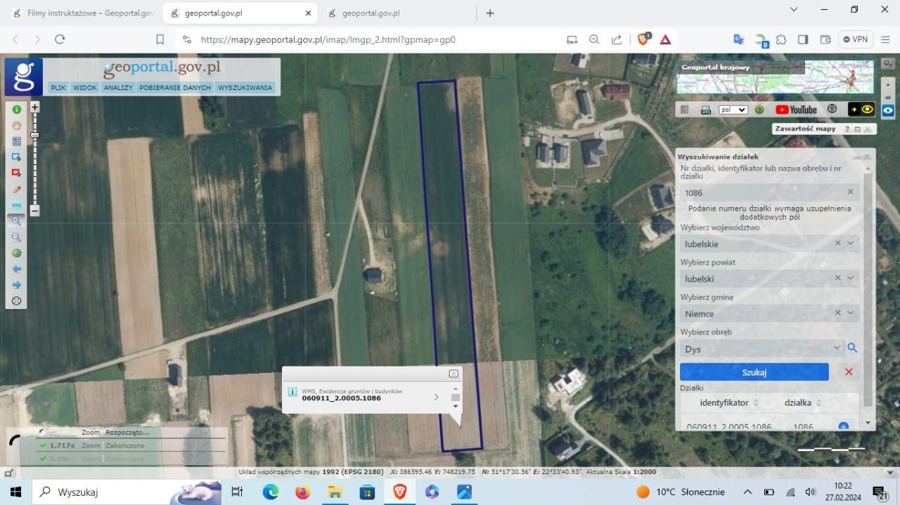 Działka budowlana Dys. Zdjęcie 4