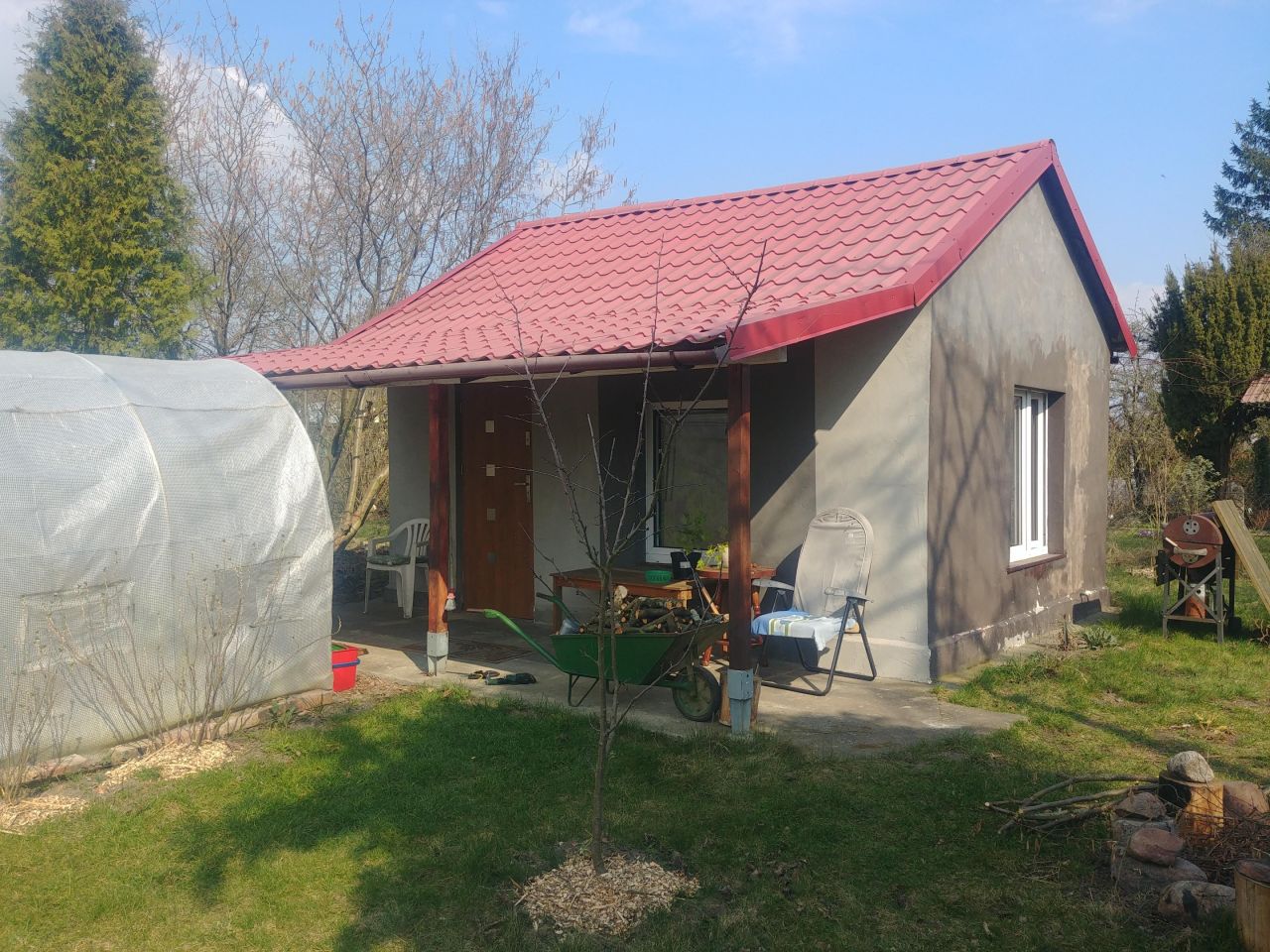 Działka rod Szczecin Warszewo, ul. Rostocka. Zdjęcie 2