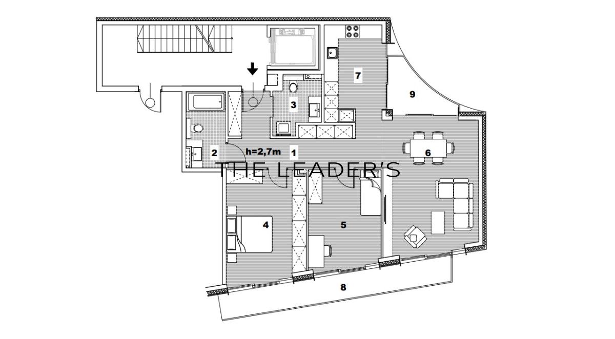 Mieszkanie 3-pokojowe Warszawa Bielany, ul. Gdańska. Zdjęcie 20