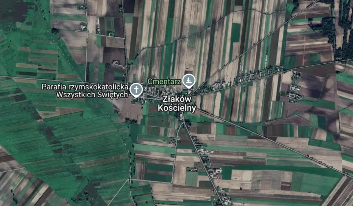 Działka rolna Złaków Kościelny