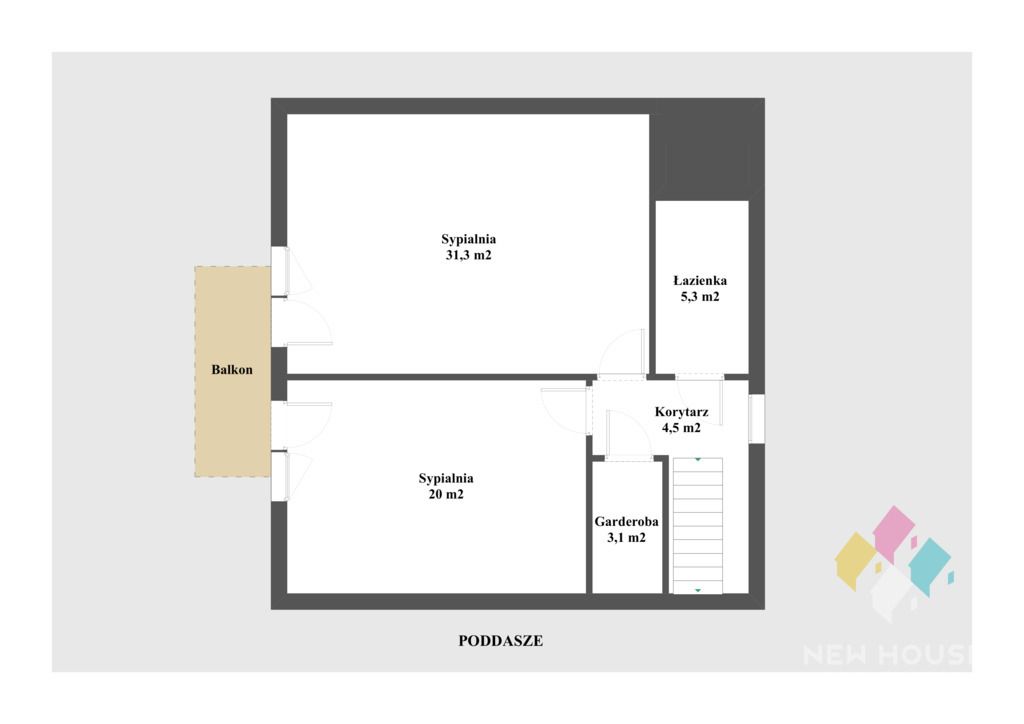 dom wolnostojący, 5 pokoi Dorotowo. Zdjęcie 31