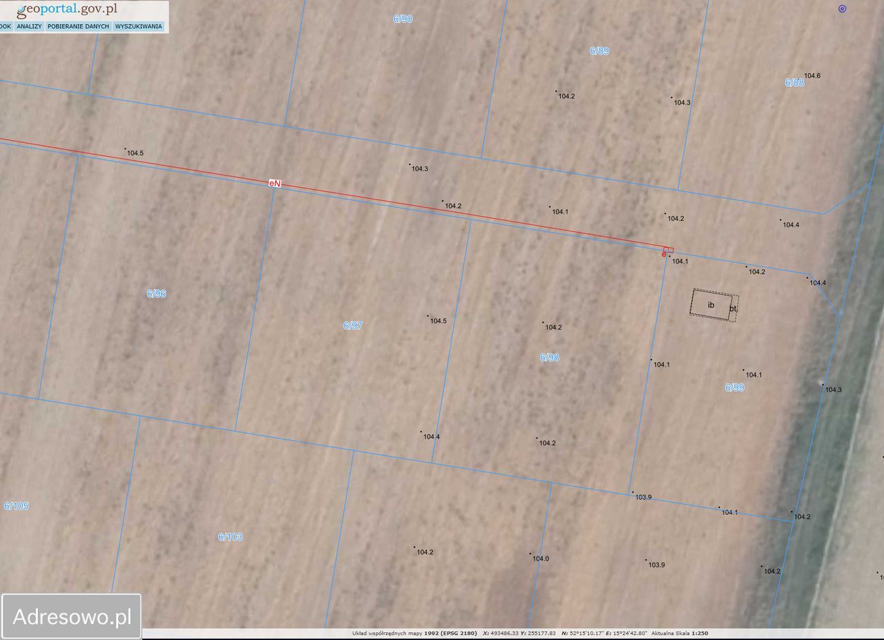 Działka budowlana Mostki. Zdjęcie 2