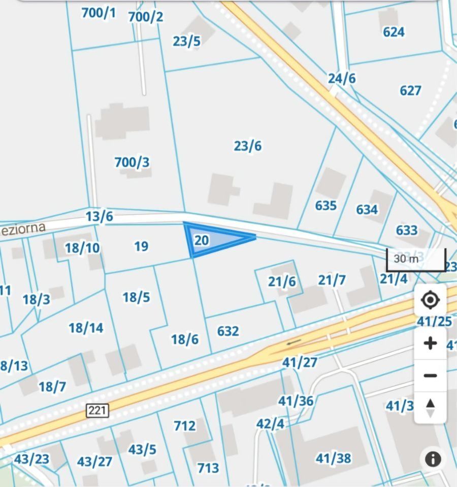 Działka rekreacyjna Nowa Karczma, ul. Jeziorna