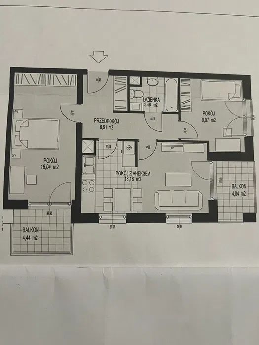 Mieszkanie 3-pokojowe Lublin Dziesiąta. Zdjęcie 9