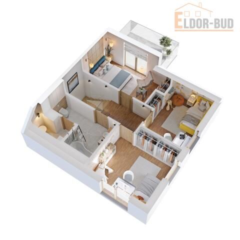 bliźniak, 4 pokoje Konarzyce. Zdjęcie 2