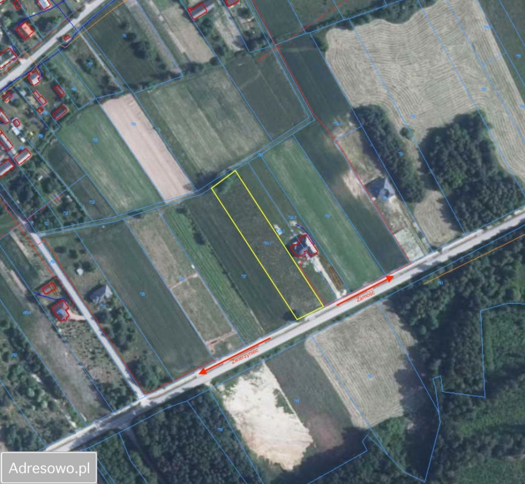 Działka budowlana Wólka Wieprzecka. Zdjęcie 2