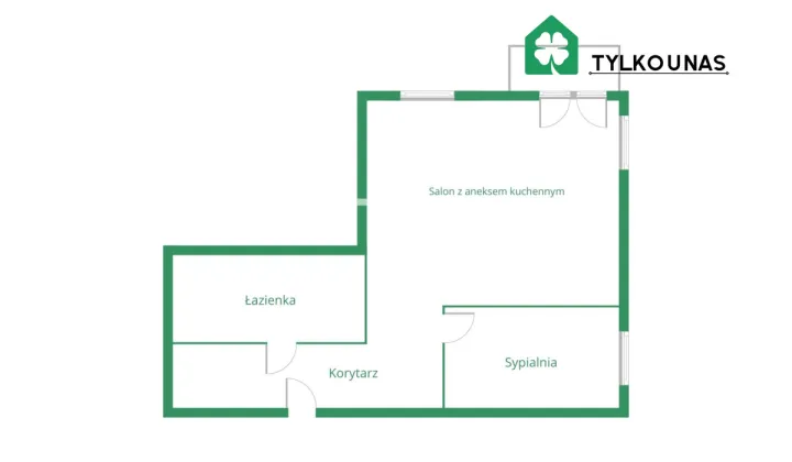 Mieszkanie 2-pokojowe Rotmanka, ul. Bajki