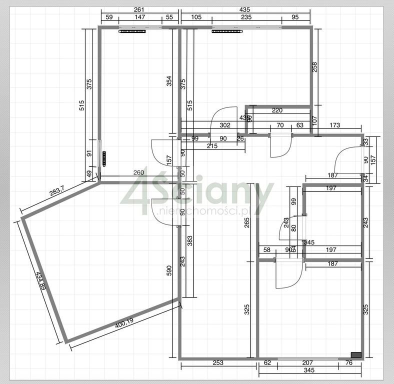 Mieszkanie 4-pokojowe Warszawa Bemowo, ul. Sosnowiecka. Zdjęcie 3