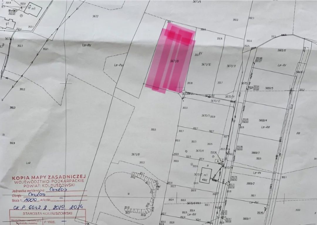 Działka budowlana Cmolas Dąbrówka. Zdjęcie 2