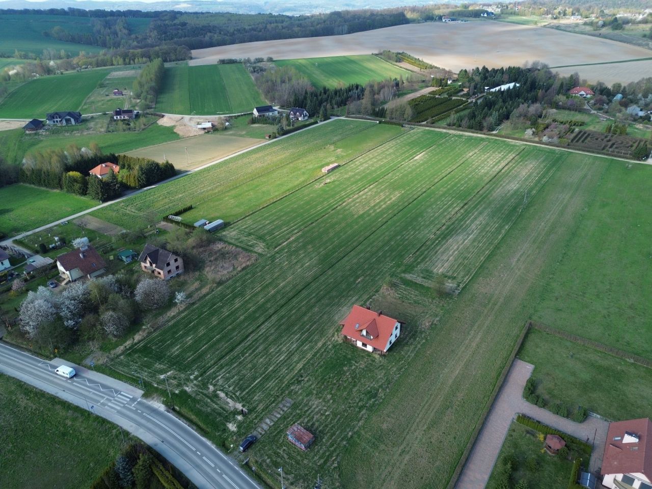 Działka rolno-budowlana Brzoskwinia, ul. Krakowska. Zdjęcie 3
