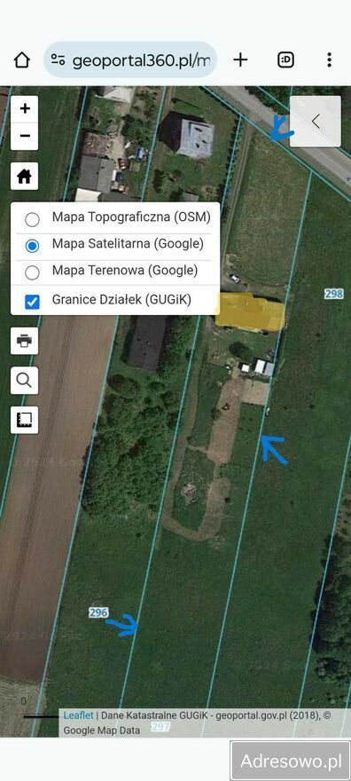 Działka budowlana Zabagnie, ul. Czarnoleska