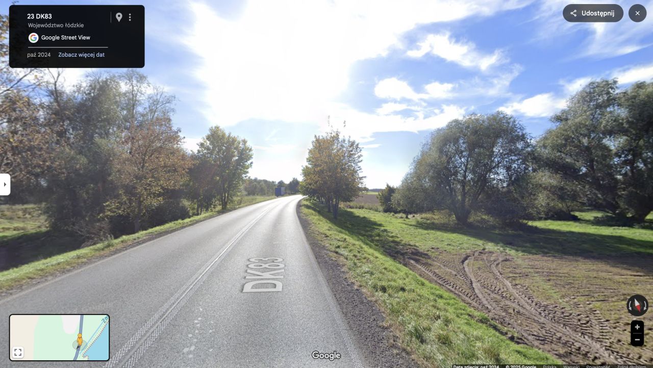 Działka rolna Jeziorsko. Zdjęcie 6