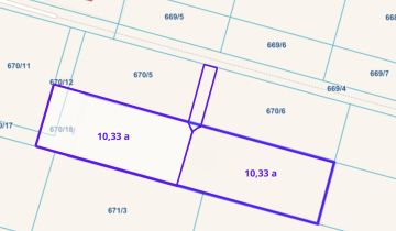 Działka budowlana Wiązownica Pod Piwodą, ul. Radawska