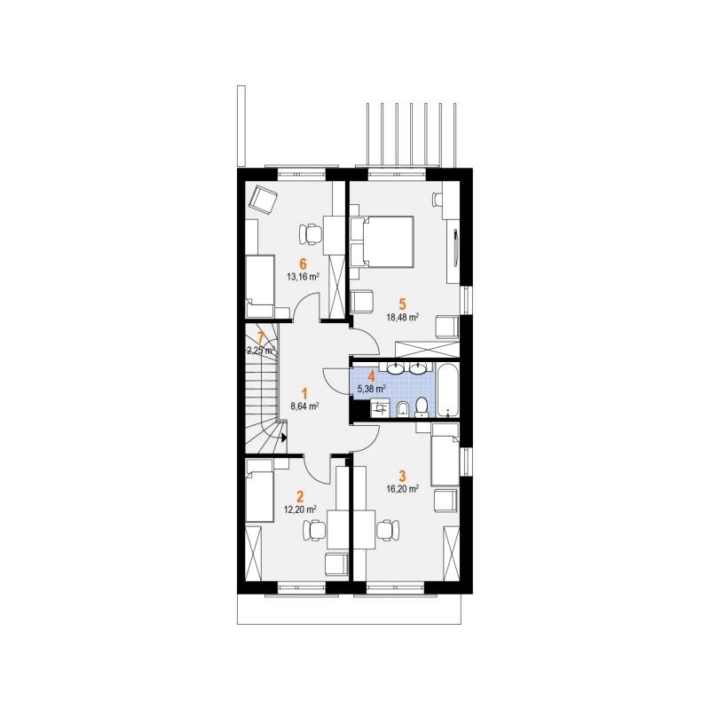 bliźniak, 6 pokoi Podolszyn, ul. Polna. Zdjęcie 14