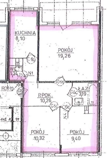 Mieszkanie 3-pokojowe Łódź Widzew, ul. Władysława Szafera. Zdjęcie 8