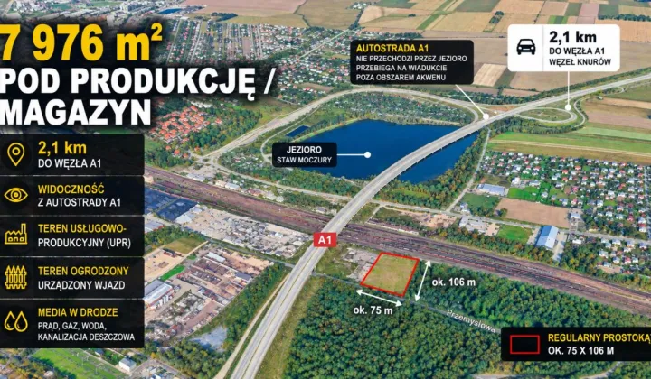 Działka inwestycyjna Gliwice