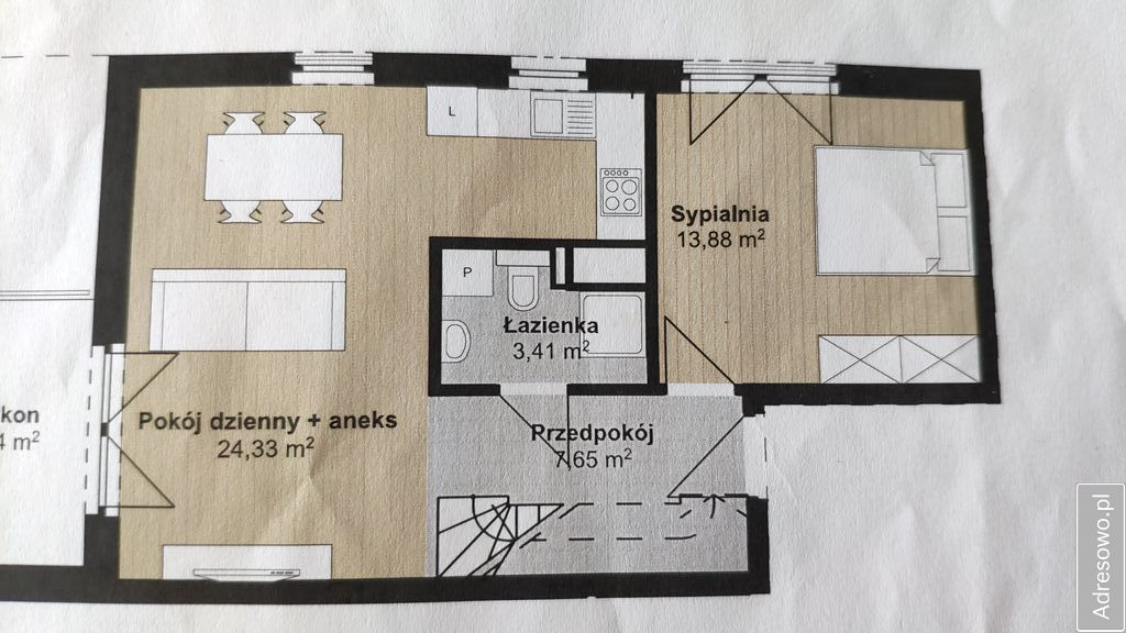 Mieszkanie 4-pokojowe Szczecin Warszewo. Zdjęcie 2