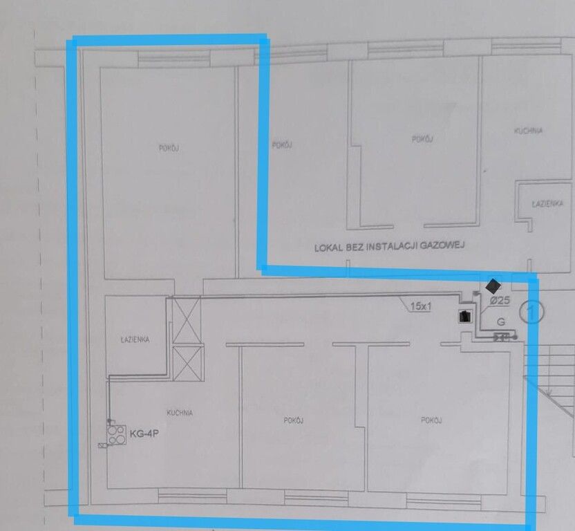 Mieszkanie 3-pokojowe Warszawa Bielany, al. Zjednoczenia. Zdjęcie 14