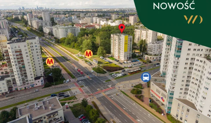 Mieszkanie 2-pokojowe Warszawa Ursynów, ul. Belgradzka