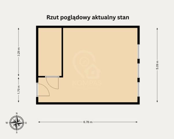 Mieszkanie 1-pokojowe Wrocław Śródmieście, ul. Romana Dmowskiego. Zdjęcie 11