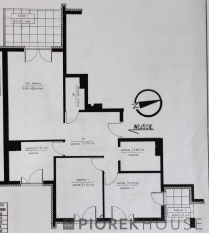 Mieszkanie 3-pokojowe Warszawa Bemowo, ul. Batalionów Chłopskich. Zdjęcie 13