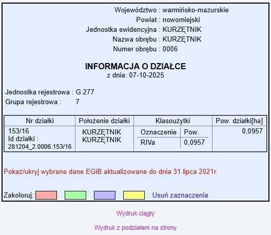 Działka budowlana Kurzętnik. Zdjęcie 2