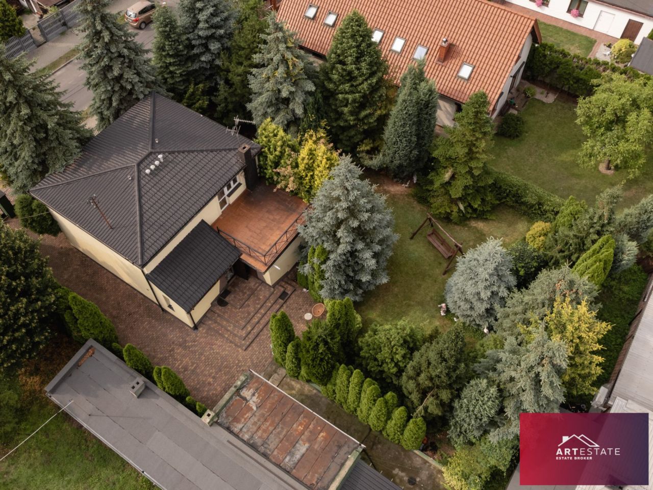 dom wolnostojący, 4 pokoje Aleksandrów Łódzki, ul. Wolności. Zdjęcie 20