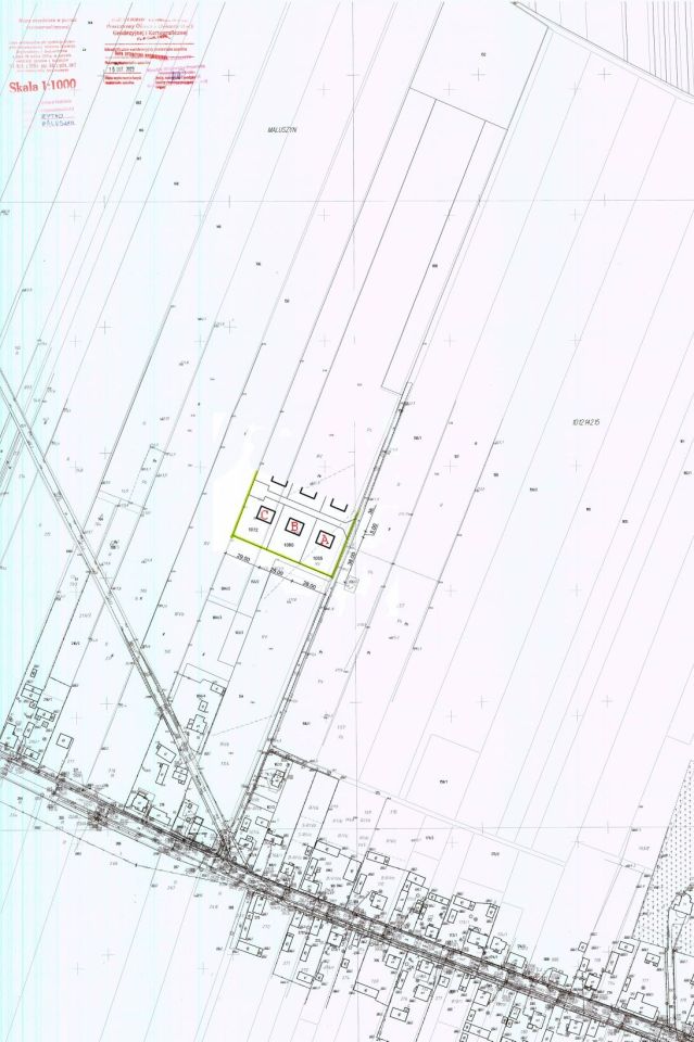 Działka budowlana Maluszyn, ul. Strażacka. Zdjęcie 3
