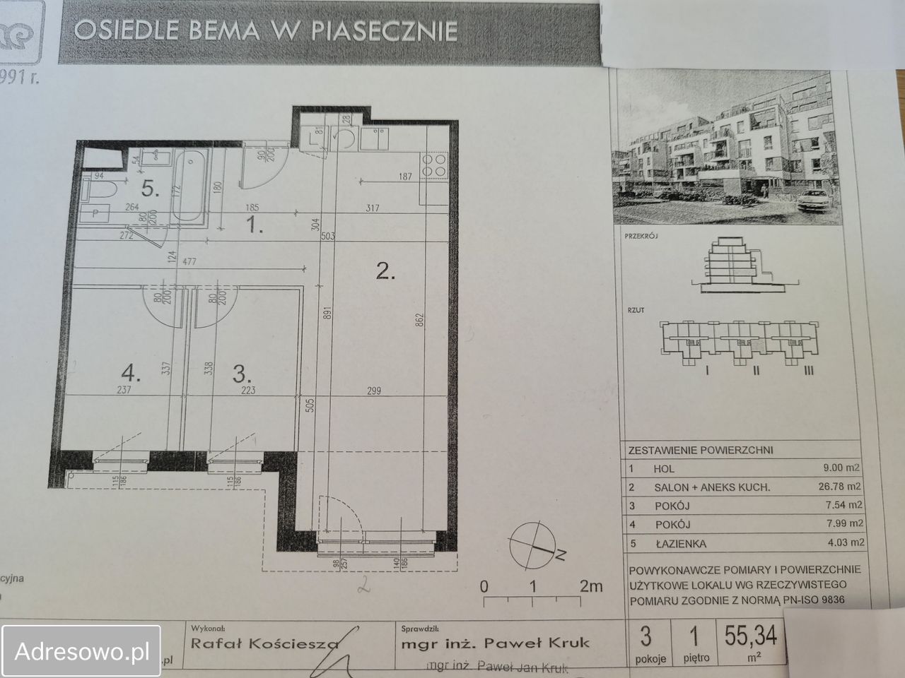 Mieszkanie 3-pokojowe Piaseczno, ul. gen. mjr. Jana Grochowskiego. Zdjęcie 13