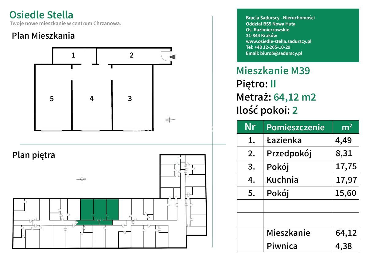 Mieszkanie 3-pokojowe Chrzanów Stella, ul. Kolonia Stella. Zdjęcie 14