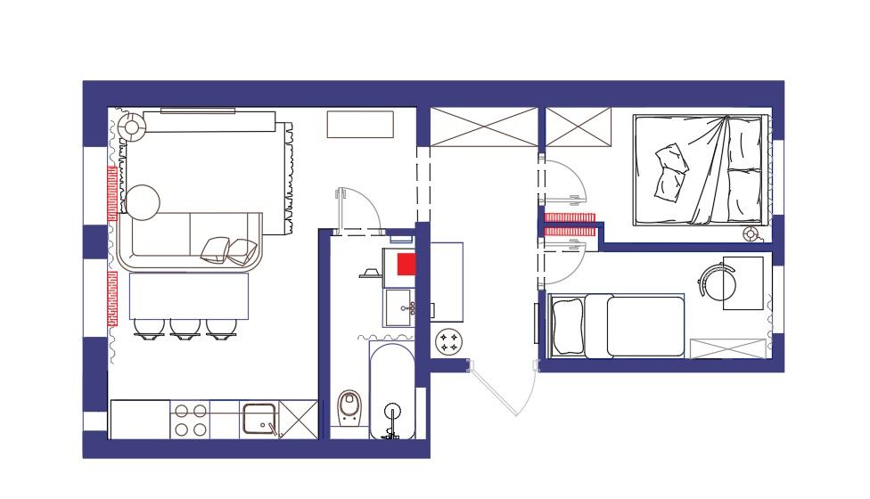 Mieszkanie 3-pokojowe Elbląg, ul. Górnośląska. Zdjęcie 22