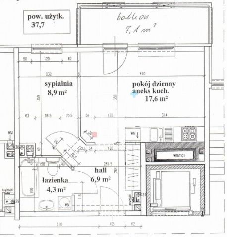 Mieszkanie 2-pokojowe Warszawa Ursus, ul. Skoroszewska. Zdjęcie 13