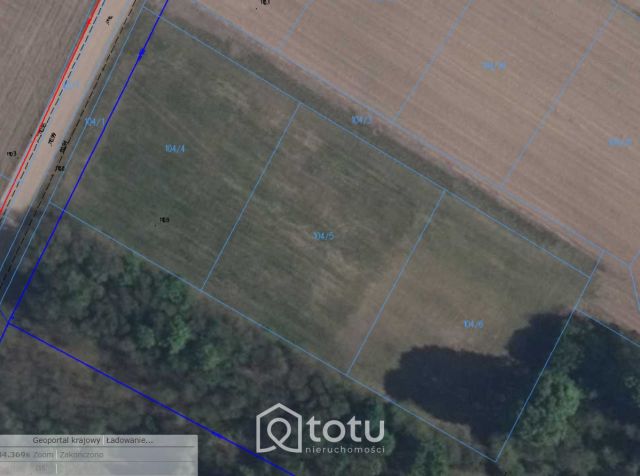 Działka budowlana Wymysły. Zdjęcie 8