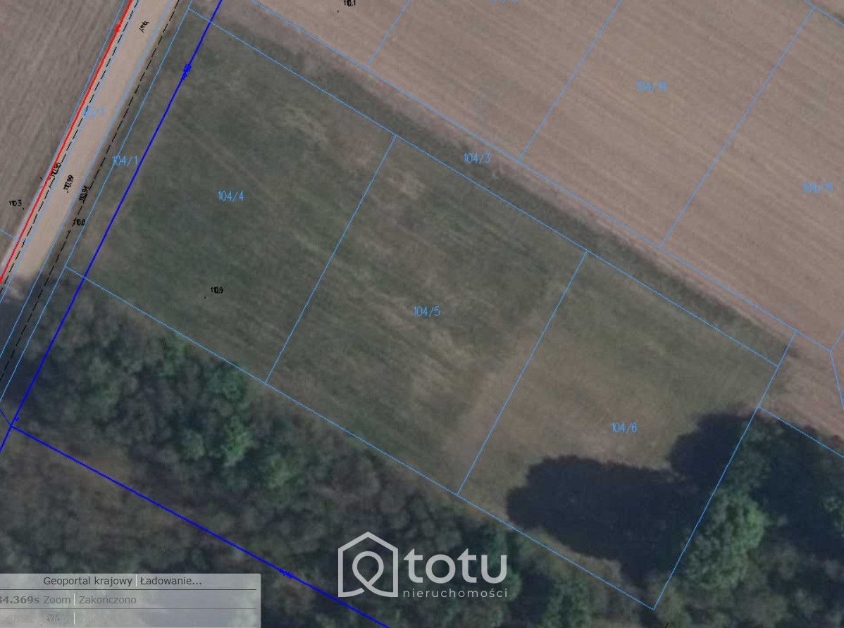 Działka budowlana Wymysły. Zdjęcie 8