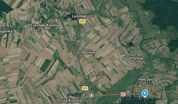 Działka rolna Bonów