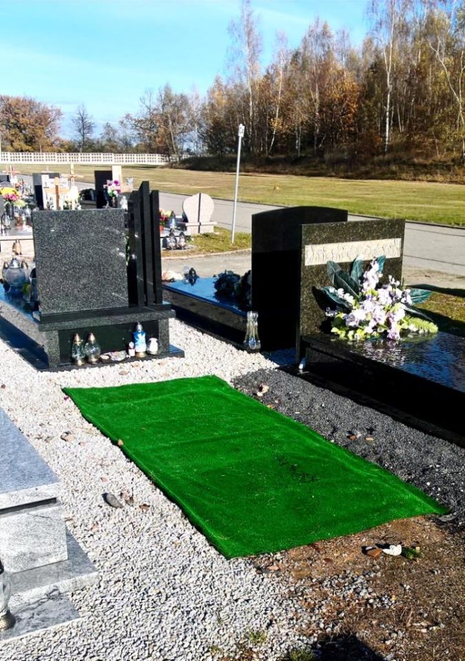 Działka siedliskowa Jaszków, Jaszków cmentarz