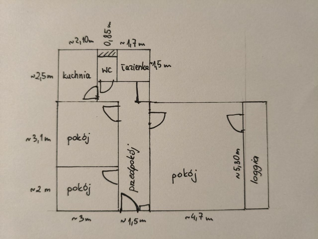 Mieszkanie 3-pokojowe Dębica, ul. Fredry. Zdjęcie 11