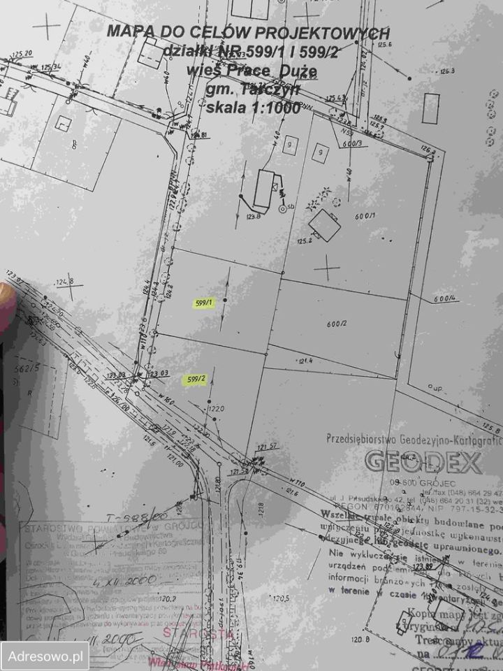 Działka budowlana Prace Duże, ul. Tarczyńska. Zdjęcie 5