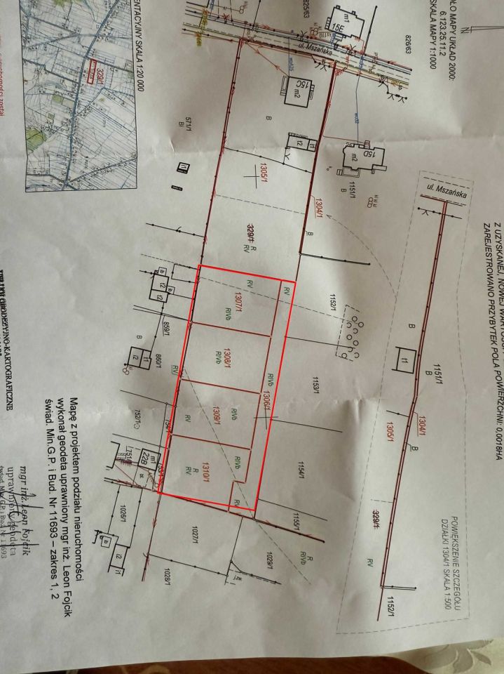 Działka budowlana Turza Śląska, ul. Mszańska. Zdjęcie 2