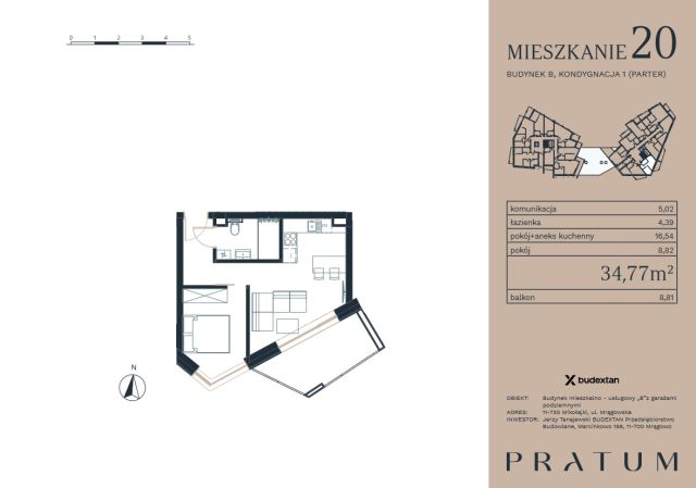 Mieszkanie 2-pokojowe Mikołajki, ul. Łąkowa. Zdjęcie 15