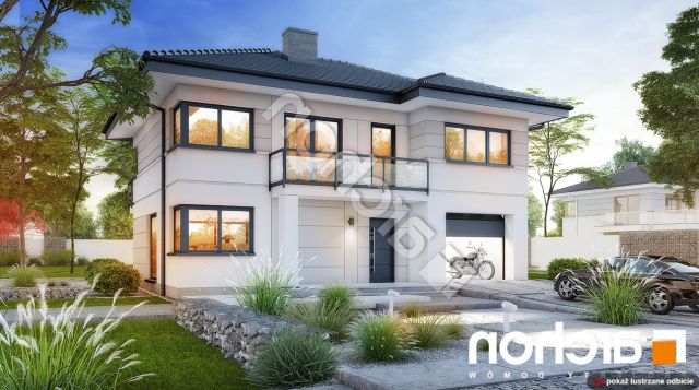 dom wolnostojący, 4 pokoje Kostomłoty Pierwsze Maciejówka, ul. Jabłoniowa. Zdjęcie 1