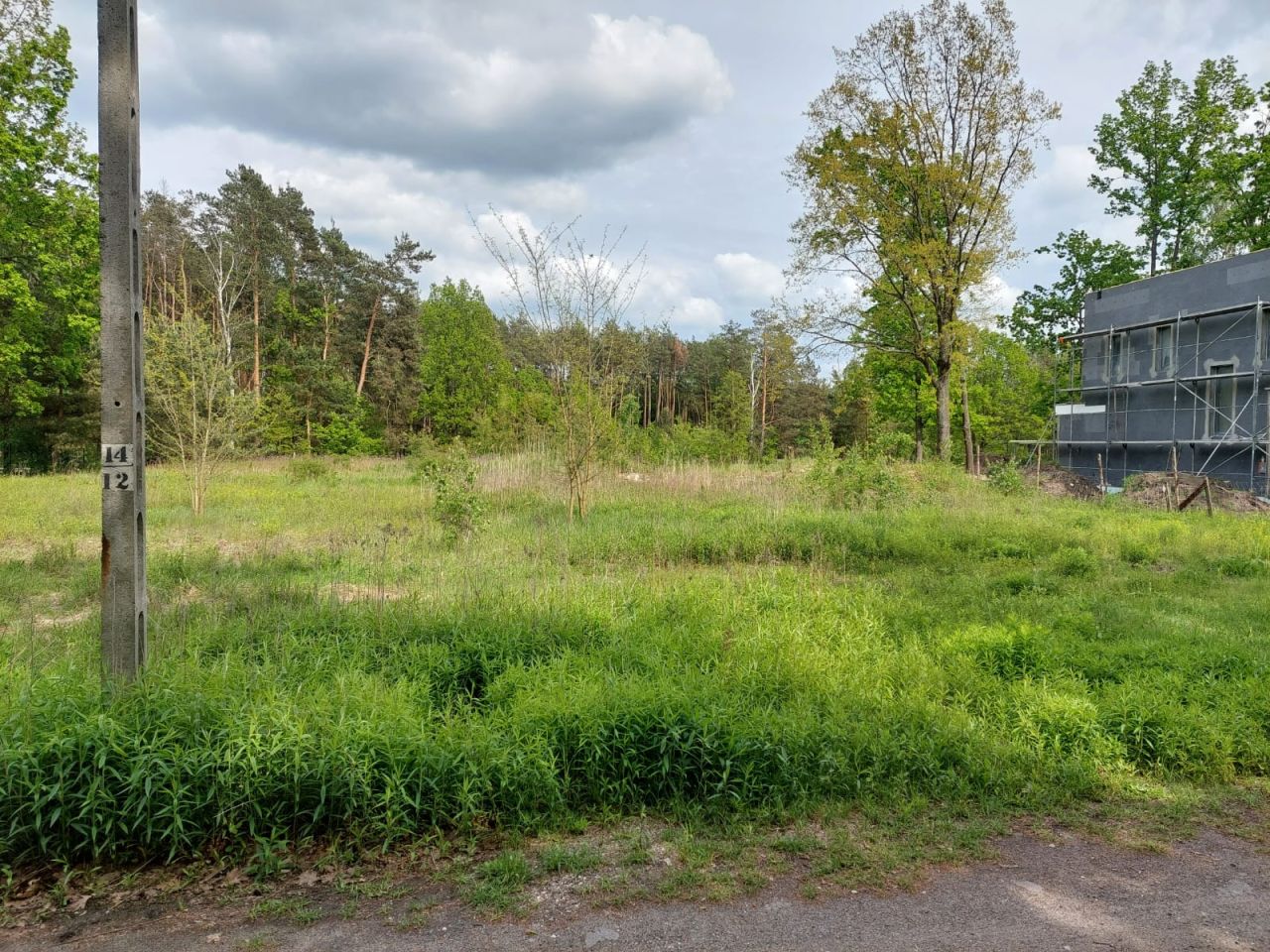 Działka rolno-budowlana Zakręt, ul. Miodowa