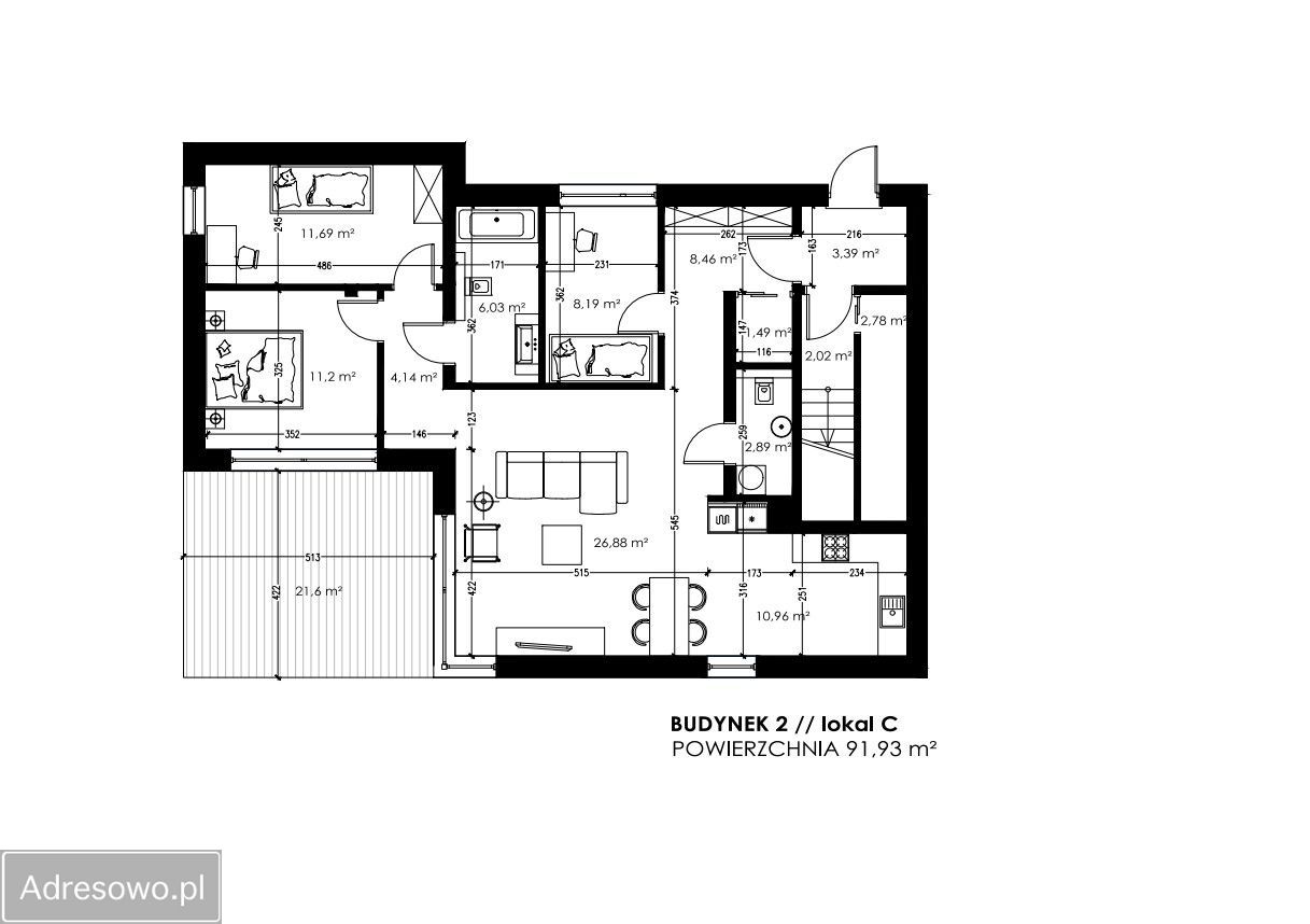 Mieszkanie 4-pokojowe Łódź Arturówek, ul. Skrzydlata. Zdjęcie 9