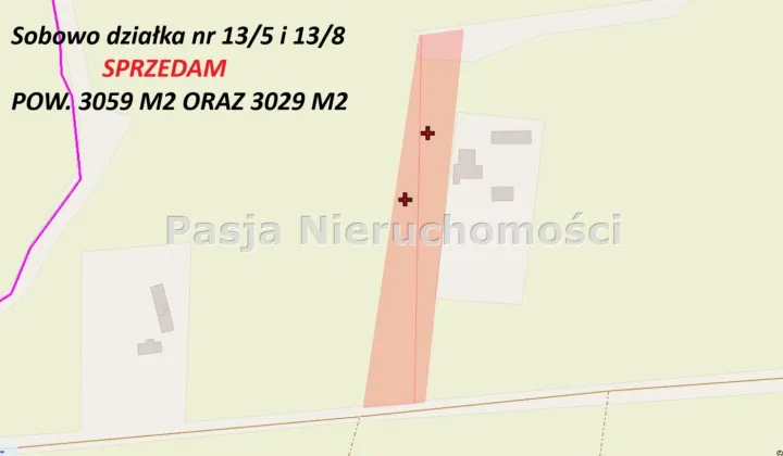 Działka budowlana Sobowo