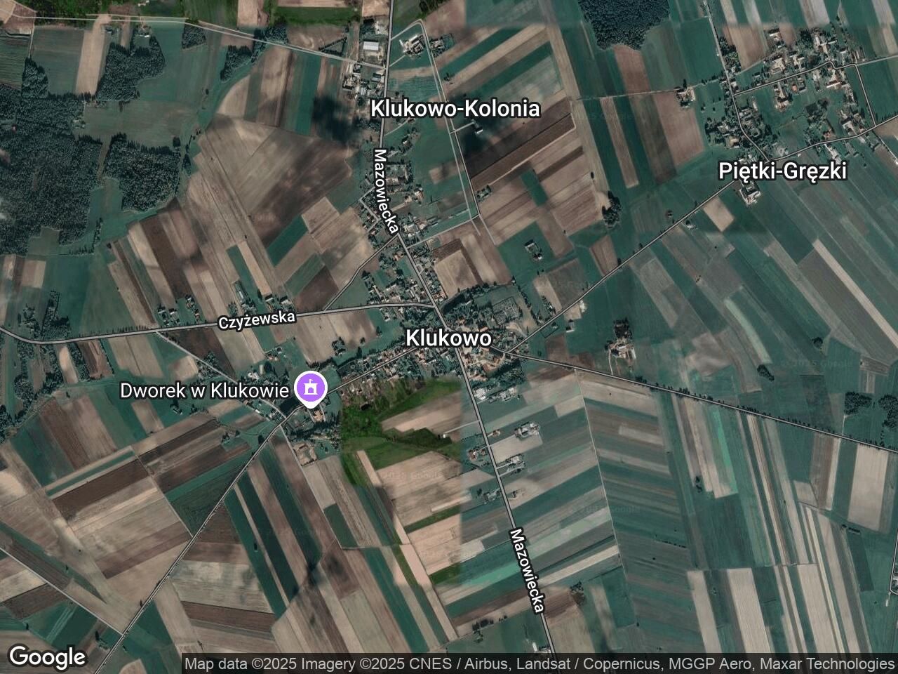 Działka rolna Klukowo