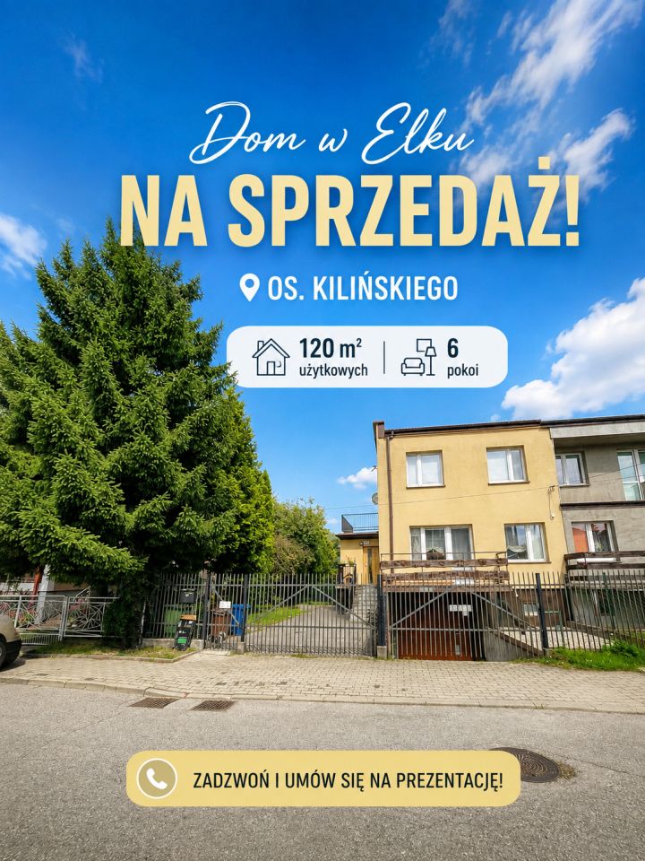 bliźniak, 6 pokoi Ełk POHZ. Zdjęcie 1