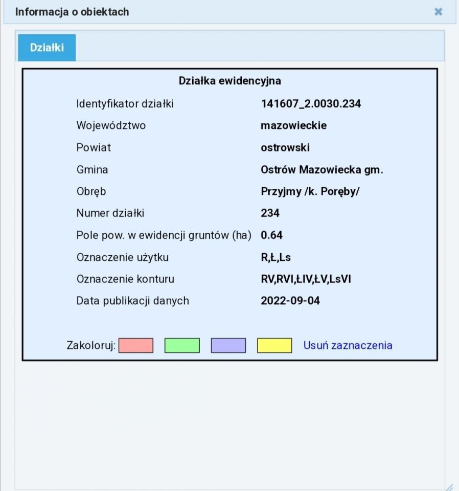 Działka rolna Przyjmy. Zdjęcie 3