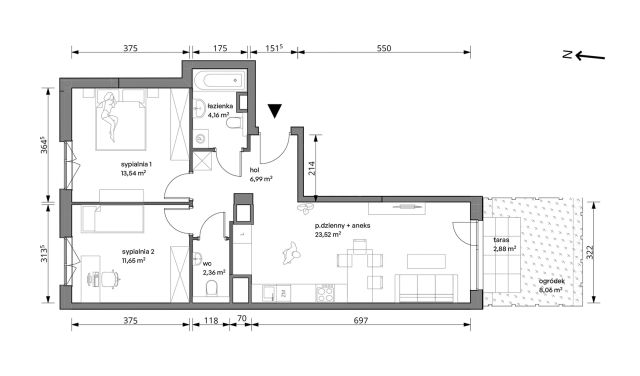 Mieszkanie 3-pokojowe Warszawa Włochy, ul. Trzcinowa. Zdjęcie 7