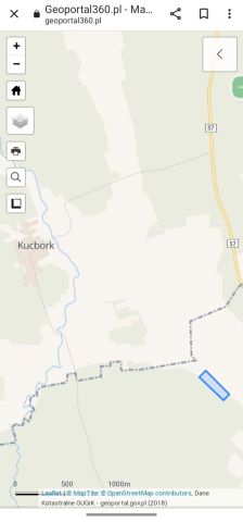 Działka rolna Kucbork. Zdjęcie 1
